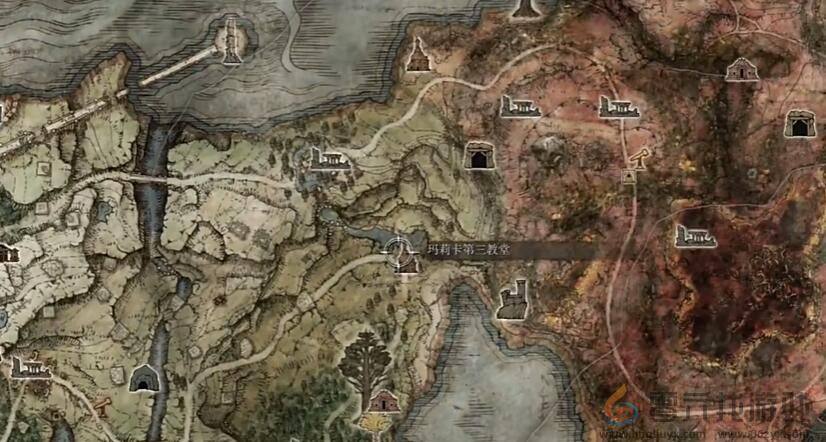 艾尔登法环快速到达DLC鲜血王朝入口路线(图3) 艾尔登法环快速到达DLC鲜血王朝入口路线(图3)