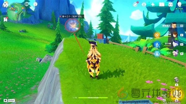 原神赐福森林欢声飞羽全位置攻略(图28) 原神赐福森林欢声飞羽全位置攻略(图28)