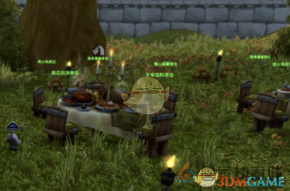 魔兽世界感恩节活动场地位置(图1)