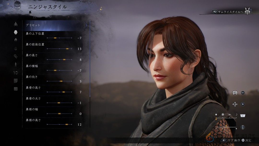 《仁王3》捏人系统异常丰富 玩家可自定义胸部和肌肉(图1)